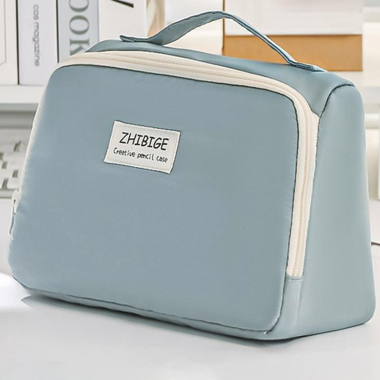 Handheld Large Capacity Pen Pouch Simple Multifunctional Stationery Storage Bag For Students