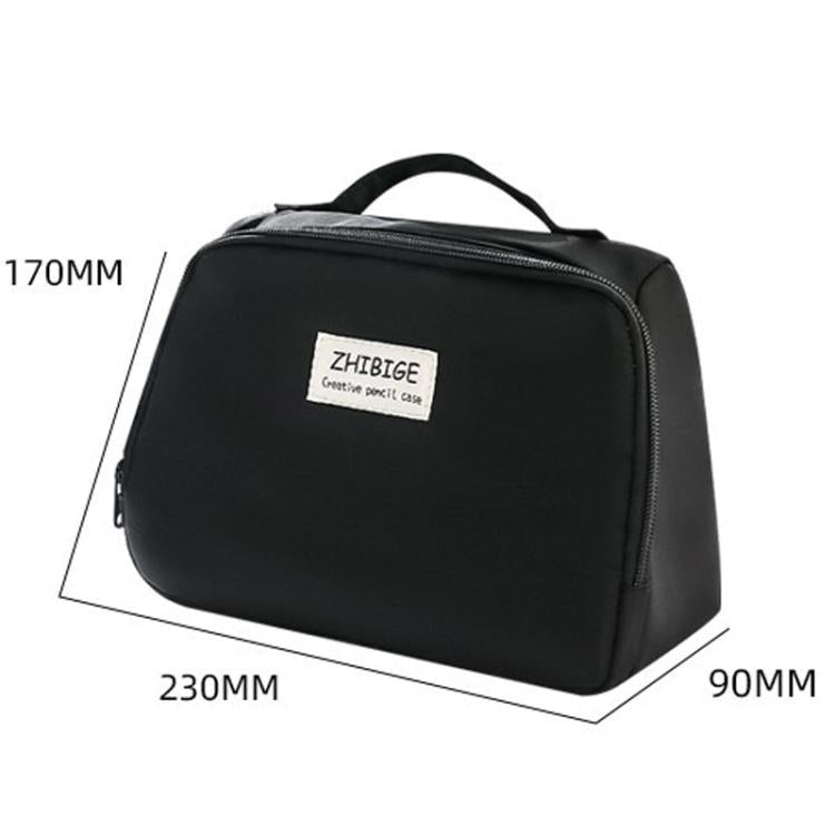 Handheld Large Capacity Pen Pouch Simple Multifunctional Stationery Storage Bag For Students