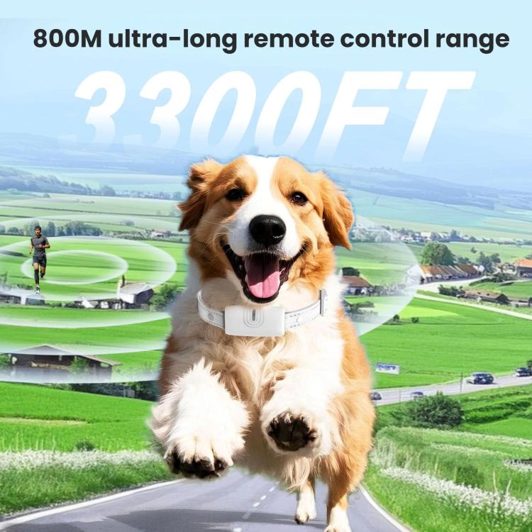 Remote Control Dog Barking Control Device Rechargeable Waterproof Electric Shock Collar, Specification: One To Two