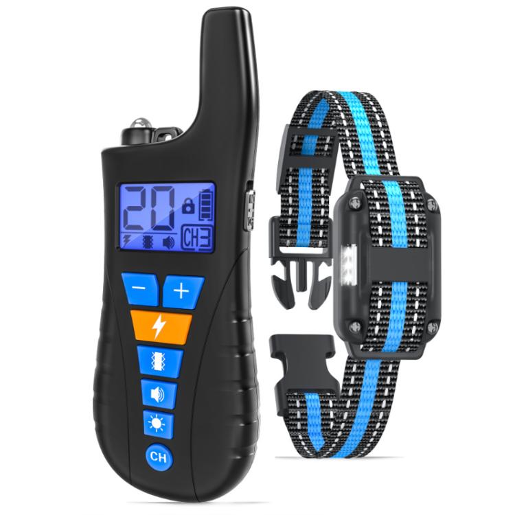 Remote Control Dog Barking Control Device Waterproof Electric Shock Collar, Specification: One To One