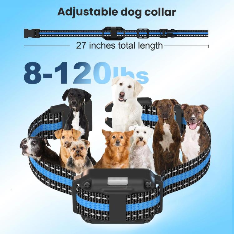 Remote Control Dog Barking Control Device Waterproof Electric Shock Collar, Specification: One To Two