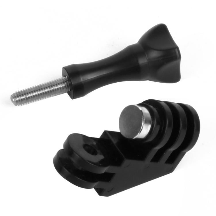 2pcs For GOPRO 90-degree Elbow Adapter Accessories - Black
