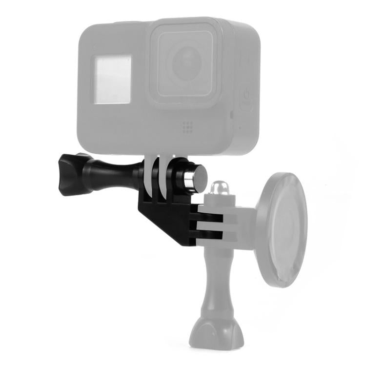 2pcs For GOPRO 90-degree Elbow Adapter Accessories - Black