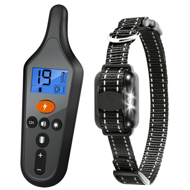Remote Control Dog Training Device With Electric Shock Collar - One To One