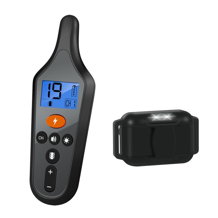 Remote Control Dog Training Device With Electric Shock Collar - One To One