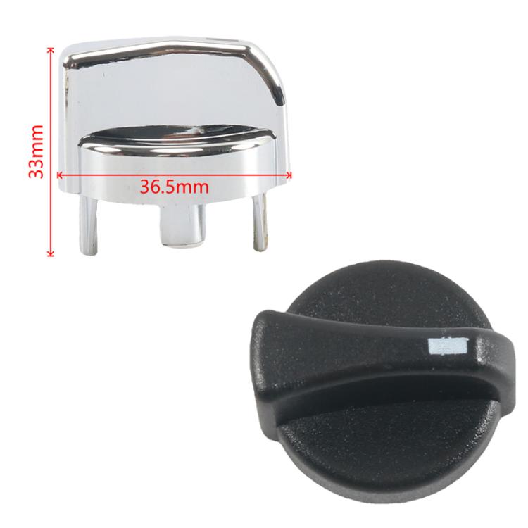 Car Air Conditioning Heater Control Knob For Peterbilt, Color: Black 1pcs