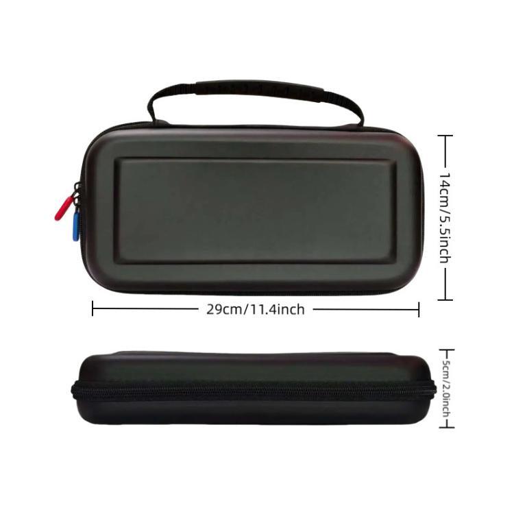 For Nintendo Switch 2 Carrying Case Portable Shockproof and Waterproof  Game Console Accessory Storage Box - Black