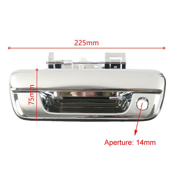 For Isuzu D-MAX Electroplating Car Tailgate Handle, Specification: With Keyhole