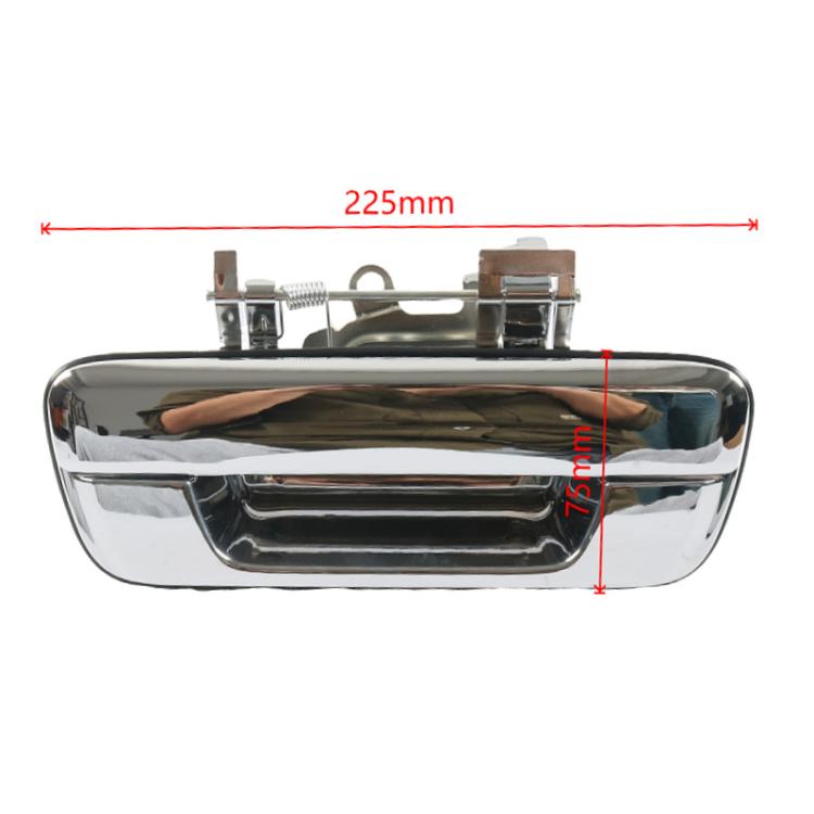 For Isuzu D-MAX Electroplating Car Tailgate Handle, Specification: Without Keyhole