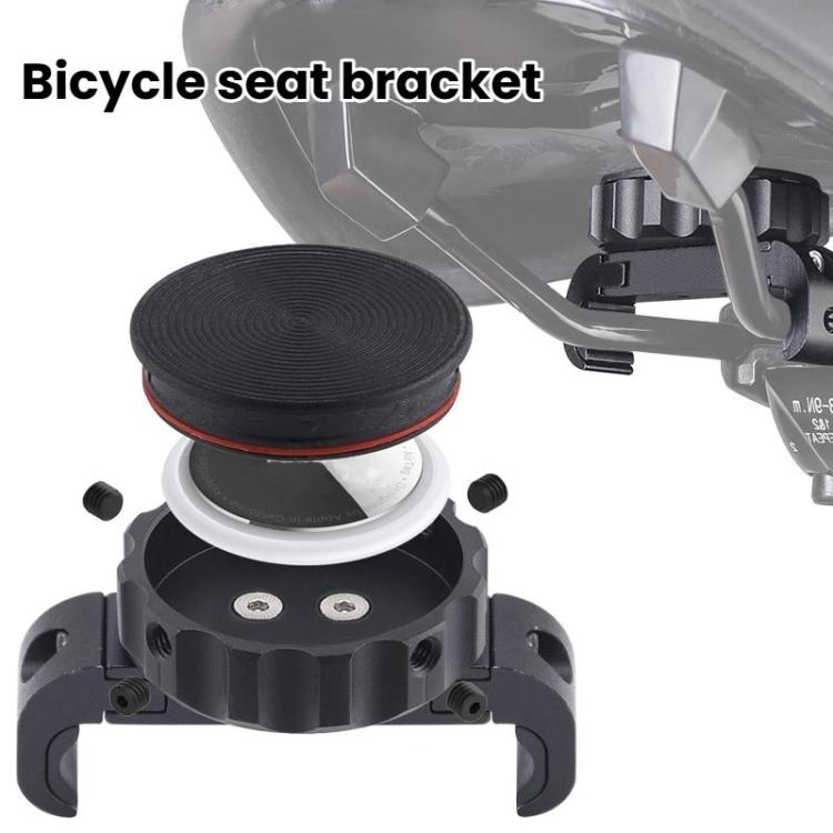 For AirTag 2nd Gen / AirTag 1st Gen Mounting Bracket Tracker Anti-Loss Locator Bicycle Bracket, Style: Cushion