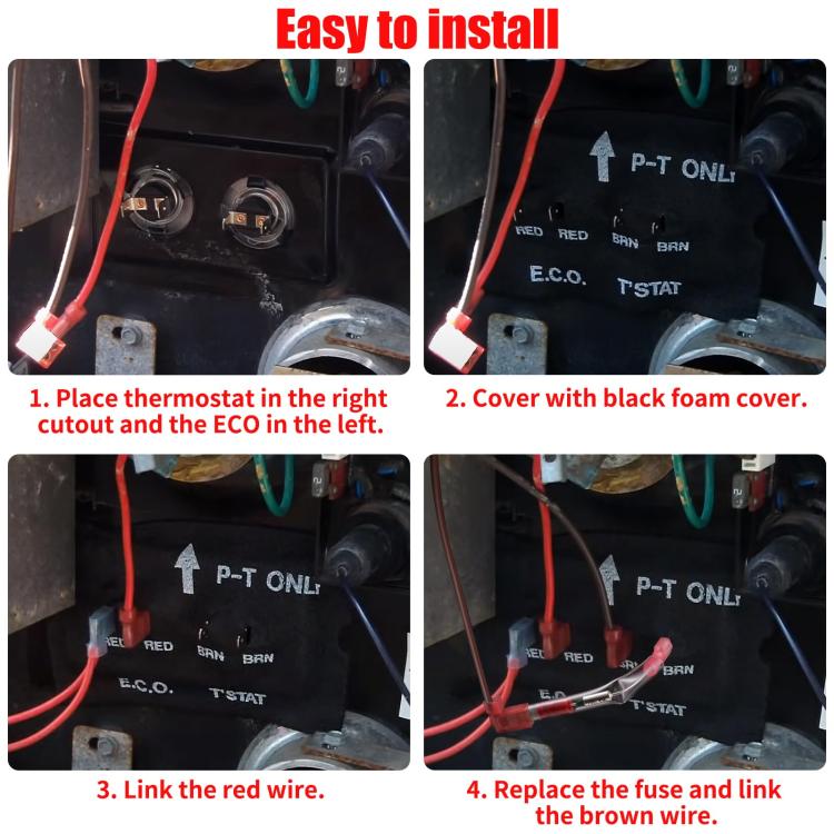 Thermal Circuit Breaker Kit For RV Water Heaters - A10430-01