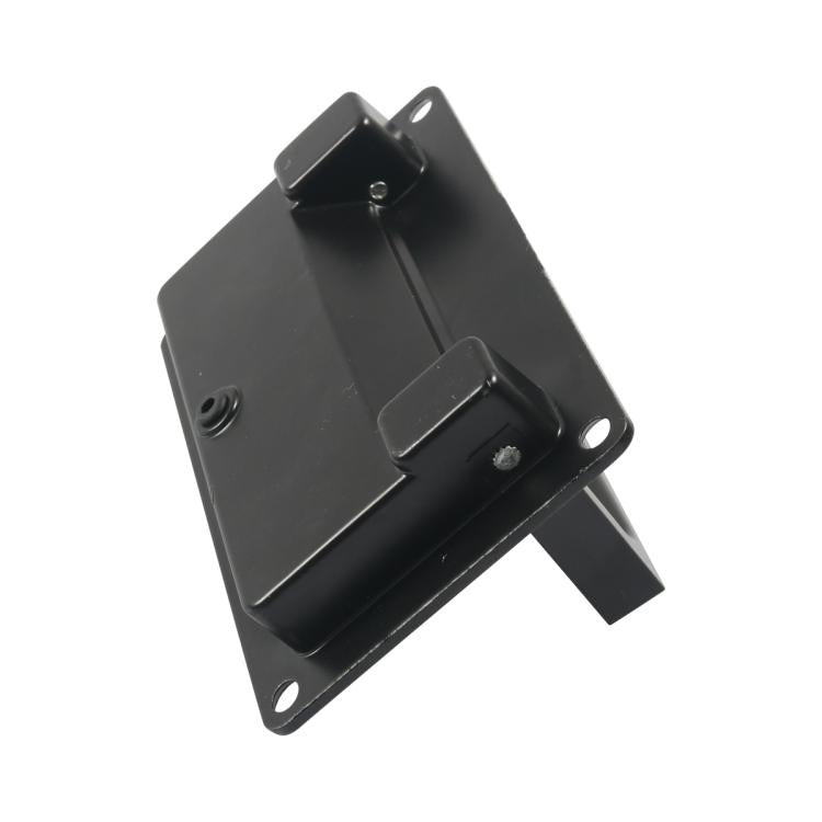 Recessed Foldable Invisible Handle for RV Boat Deck Hatches, Color: Black
