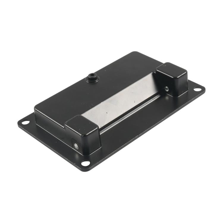 Recessed Foldable Invisible Handle for RV Boat Deck Hatches, Color: Black with Screws