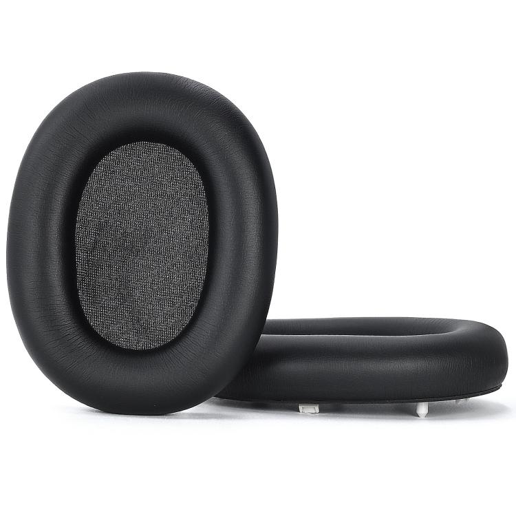 For Sony WH-1000XM6 Headphone 1pair Replacement Protein Ear Pads Soft Foam Ear Cushions - Black