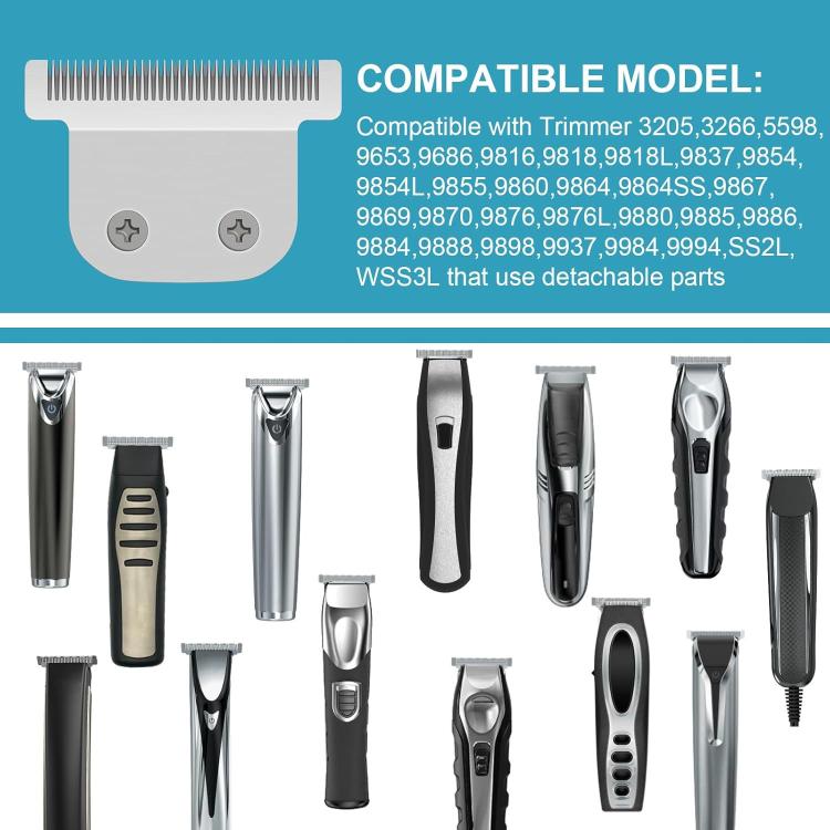 For WAHL 9864/9864SS/9686/9818A Replacement Clipper Blades