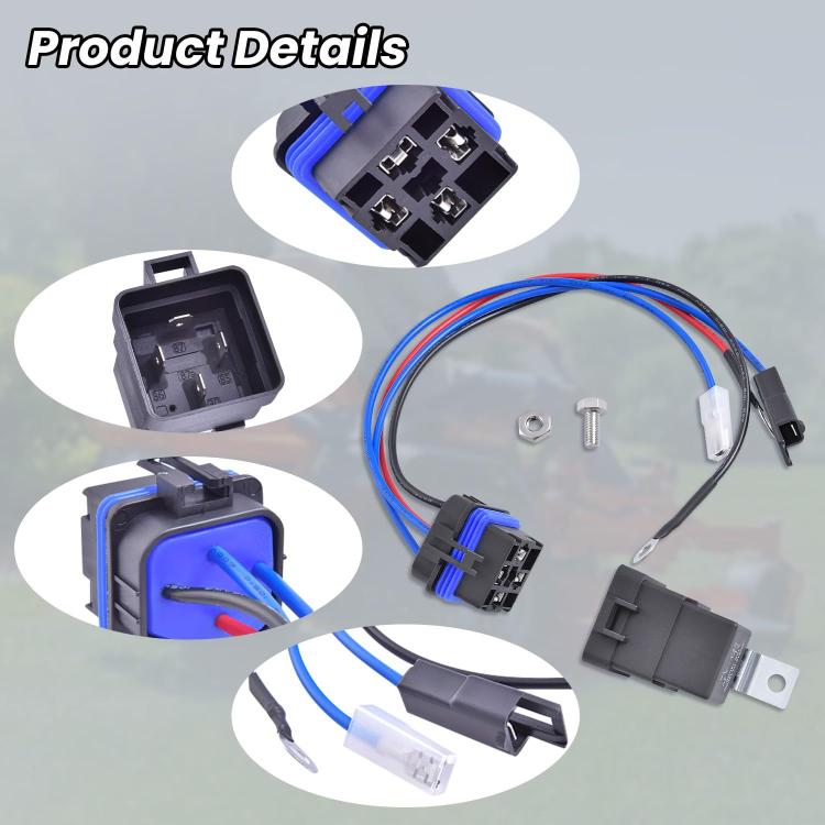 AM107421 Switch Starter Relay Kit for John Deere - 40A/30A  12VDC