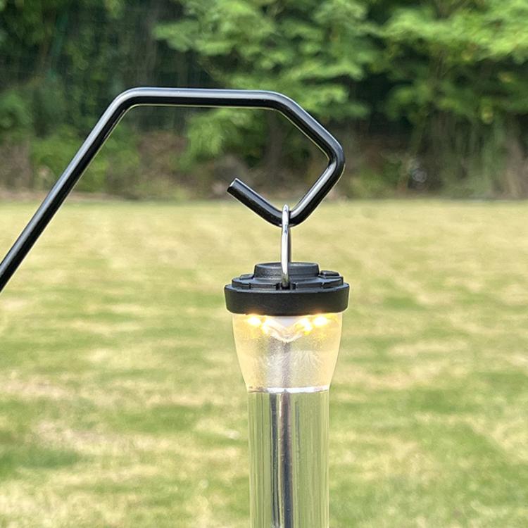 COOL CAMP CF-LT012 Outdoor Mosquito Repellent Incense Clip Lamp Stand Magnetic Camping Light Pole - Black