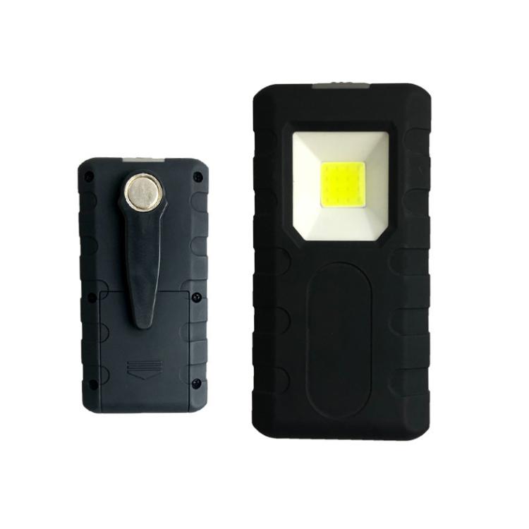 Multifunctional LED Flashlight High-Intensity Magnetic Repair Light - Black