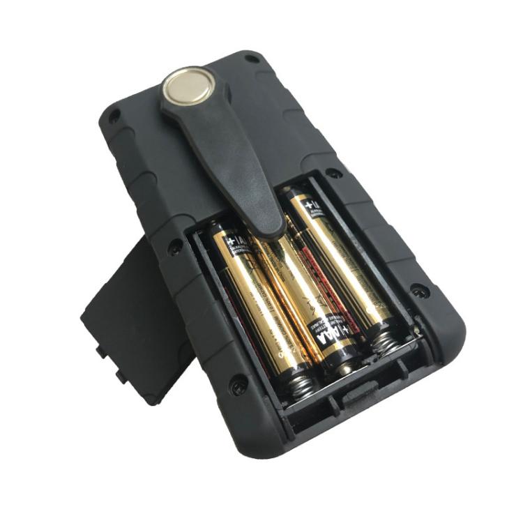 Multifunctional LED Flashlight High-Intensity Magnetic Repair Light - Black