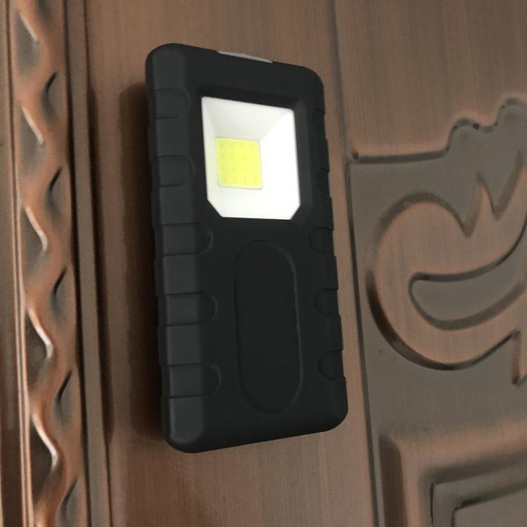 Multifunctional LED Flashlight High-Intensity Magnetic Repair Light - Black