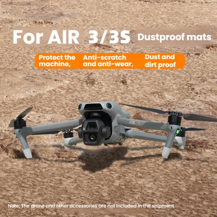 For DJI Mavic Air 3 / 3S BRDRC Dust-Proof Tripod Pad - Gray