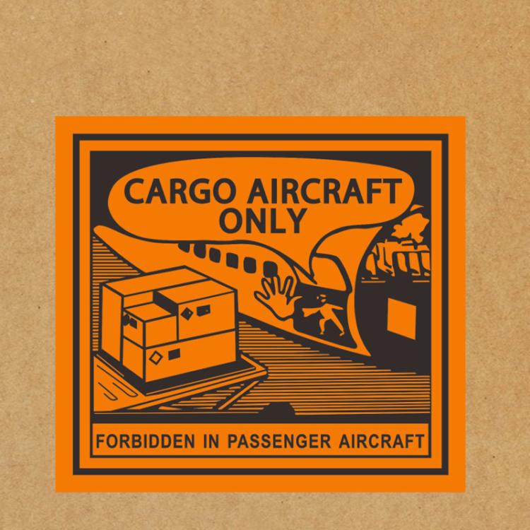 100pcs Logistics Air Freight Carton Sealing Sticker Lithium Battery Label Fragile Label, Spec: New UN3091: 10x10cm