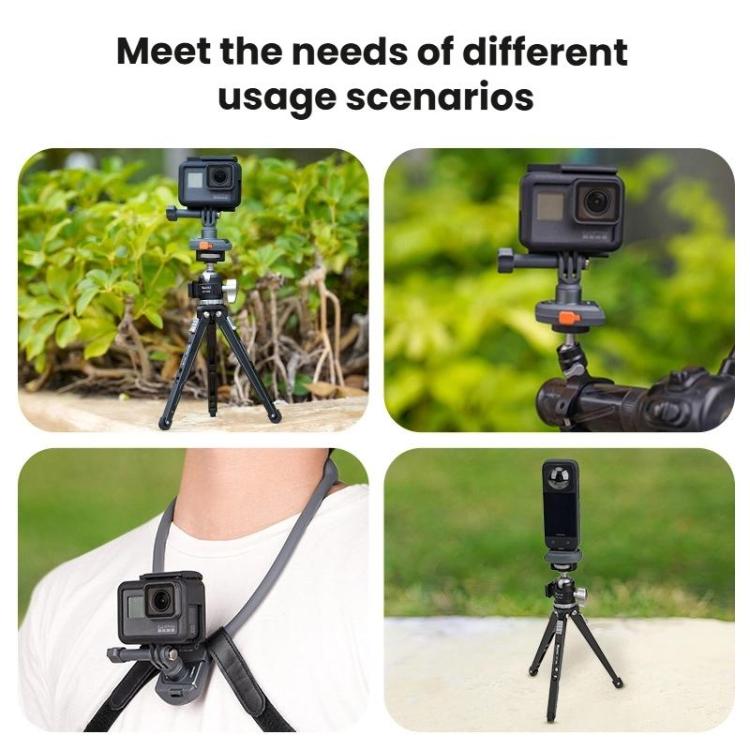 COBONE CQ-1 Quick Release Quick Mount Plate Gimbal Base Accessories For Phones Mirrorless Cameras Action Cameras