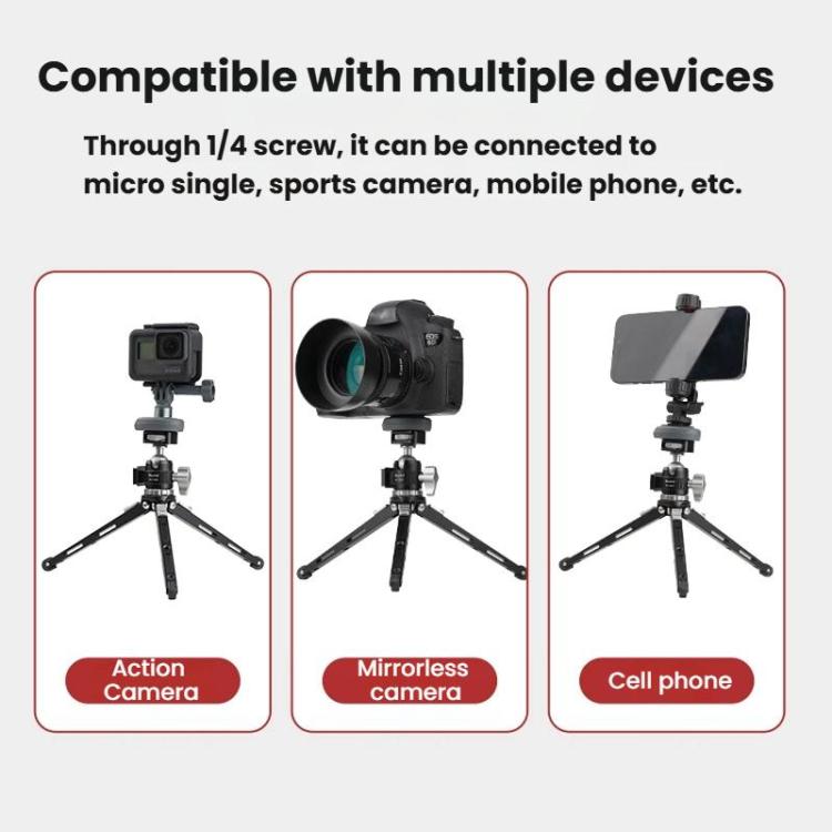 COBONE CQ-1 Quick Release Quick Mount Plate Gimbal Base Accessories For Phones Mirrorless Cameras Action Cameras