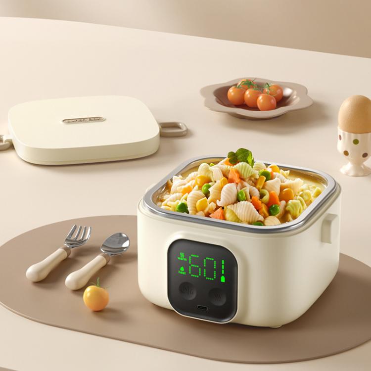 FH-2B 500 ml Wireless Charging Lunch Box No Water Needed With 304 Stainless Steel Inner Pot