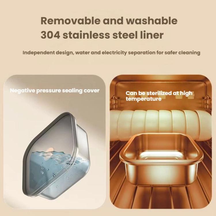 FH-2A 800 ml Wireless Charging Lunch Box No Water Needed With 304 Stainless Steel Inner Pot