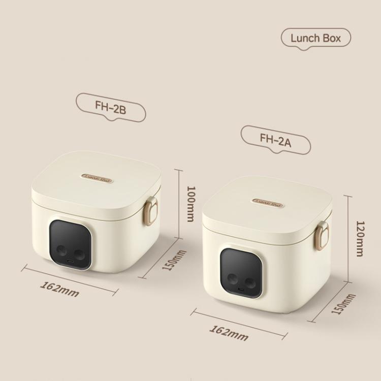 FH-2B 500 ml Wireless Charging Lunch Box No Water Needed With 304 Stainless Steel Inner Pot