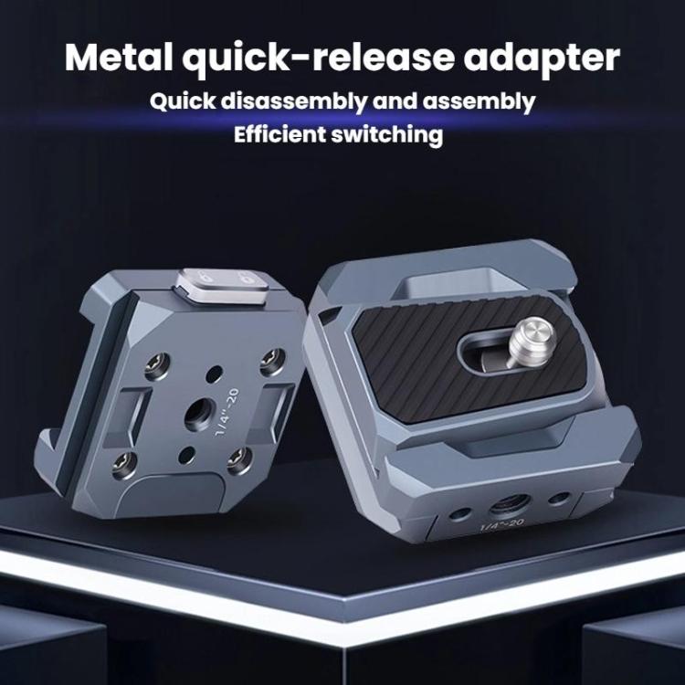 COBONE CQ-2 Aluminum Alloy Quick Release Adapter Universal Gimbal Clamp Accessories For Phones DSLRs