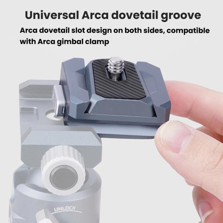 COBONE CQ-2 Aluminum Alloy Quick Release Adapter Universal Gimbal Clamp Accessories For Phones DSLRs
