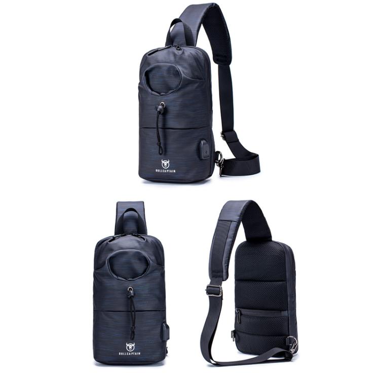 BULL CAPTAIN Sports Bottle Bag Crossbody Oxford Bag