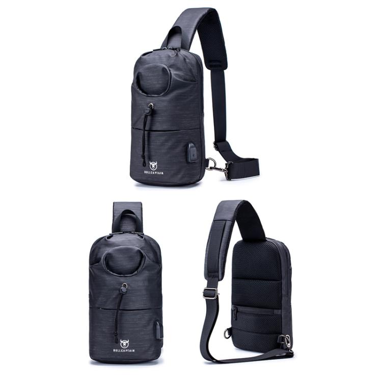 BULL CAPTAIN Sports Bottle Bag Crossbody Oxford Bag