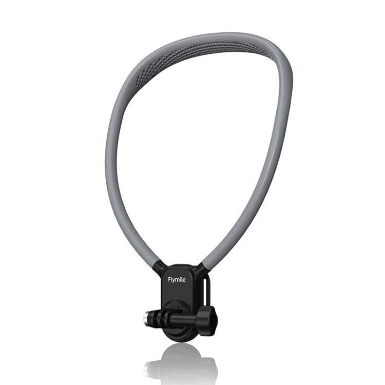 Flymile FLY038 Magnetic Quick-Release Neck Mount for Action Cameras Anti-Shock Stabilized Chest Harness with Air Cushion - Black