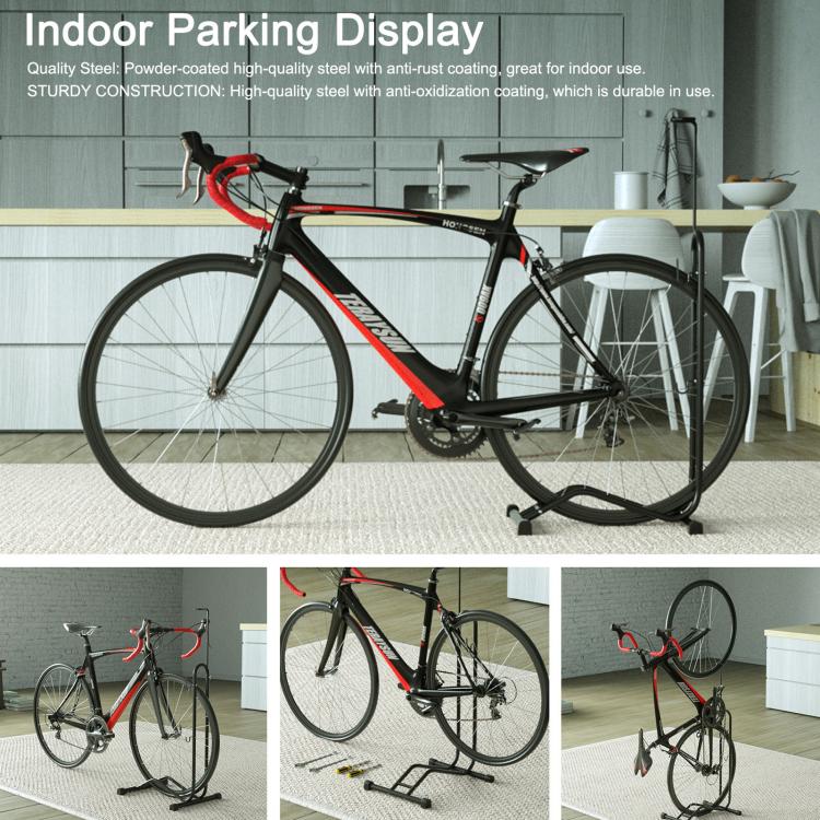 Portable Vertical Bicycle Display Stand for Parking and Maintenance, Specification: 2 in 1