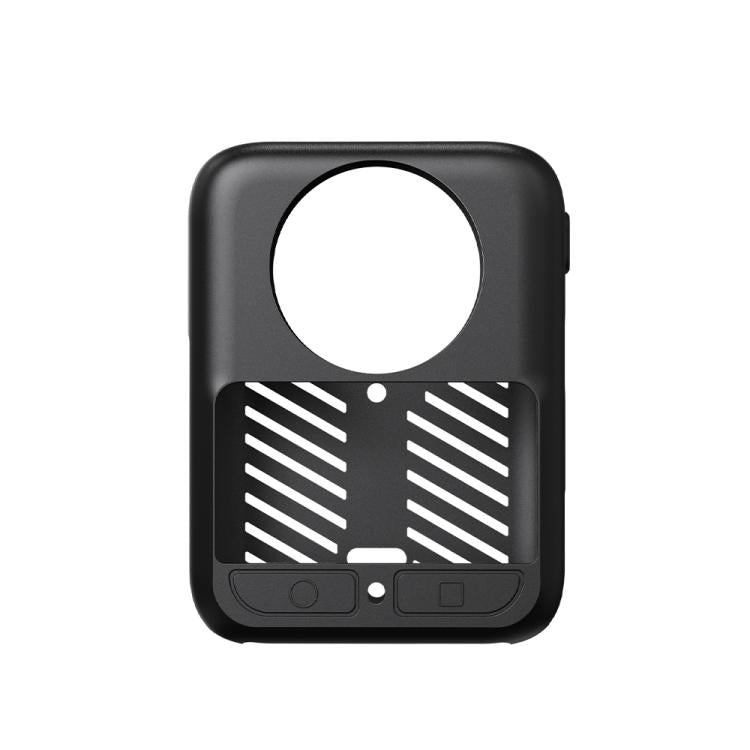 For DJI Osmo 360 Silicone Case Anti-Scratch Shock-Absorbing Dustproof Cover Black