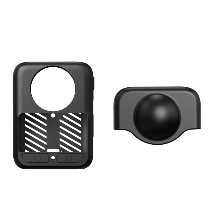 For DJI Osmo 360 Silicone Case Anti-Scratch Shock-Absorbing Dustproof Cover With Lens Cap