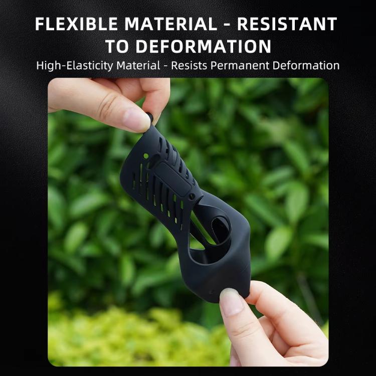 For DJI Osmo 360 Silicone Case Anti-Scratch Shock-Absorbing Dustproof Cover With Lens Cap