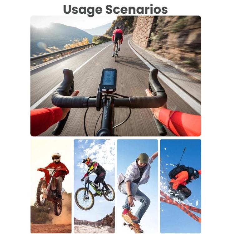 Universal Magnetic Quick-Release Chest Mount Harness For Action Cameras POV Hands-Free Recording - Black