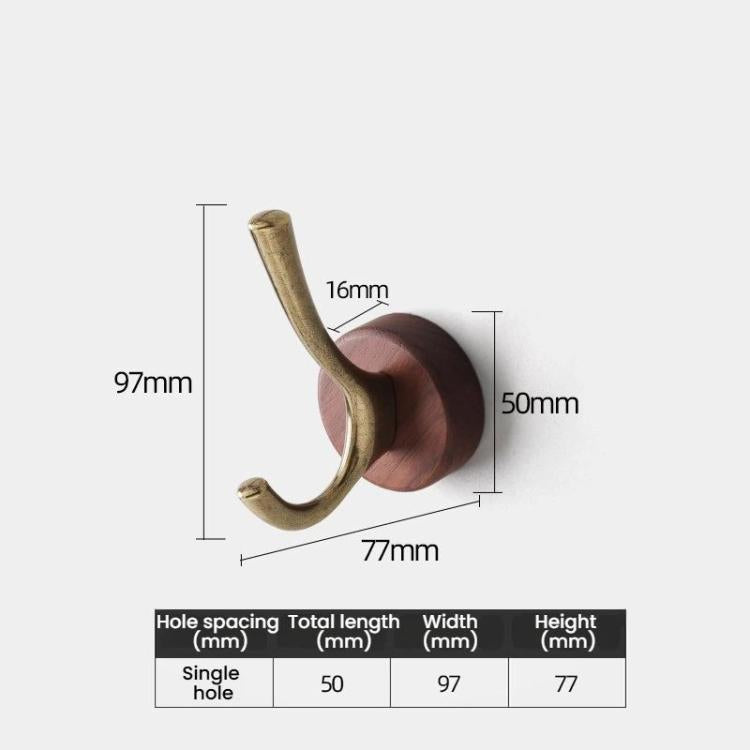 Hole-Free Clothes Hook Wall Wardrobe Clothes Hook 1 Hook Yellow