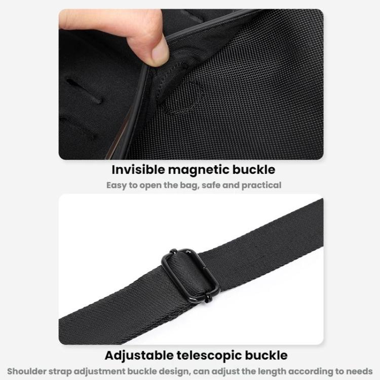 OZUKO Men Waterproof Commuting Crossbody Shoulder Bag