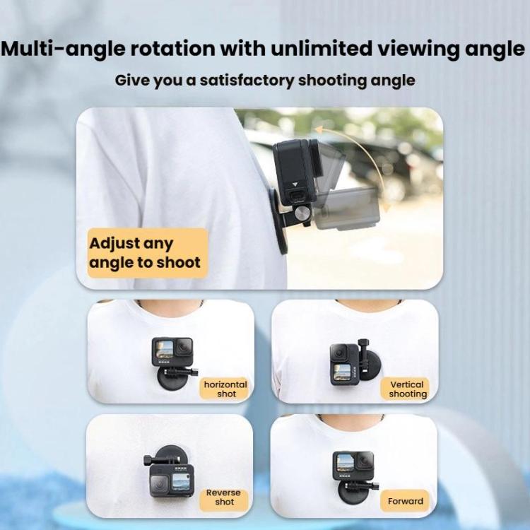 BH-14 Universal Action Camera Magnetic Lanyard Camera Neck-Mount Bracket