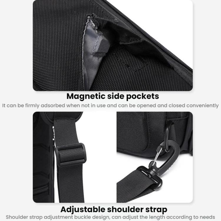 OZUKO Men Multifunctional Waterproof Crossbody Bag