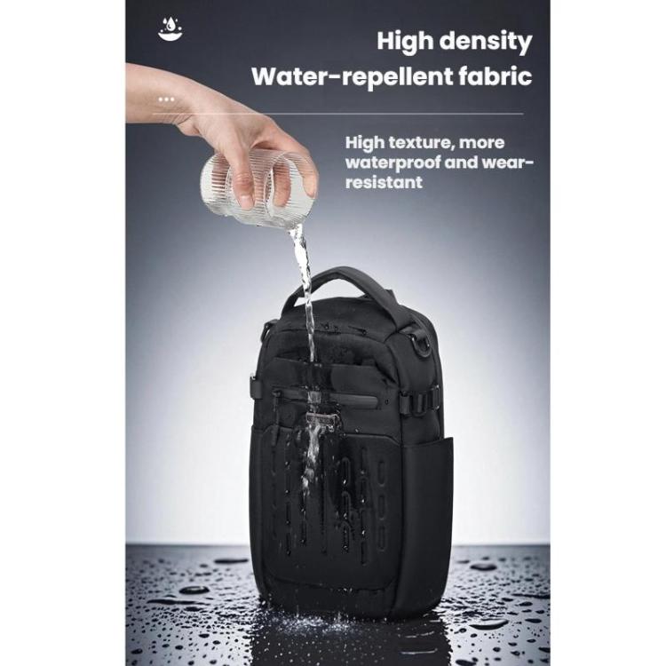 OZUKO Men Multifunctional Waterproof Crossbody Bag