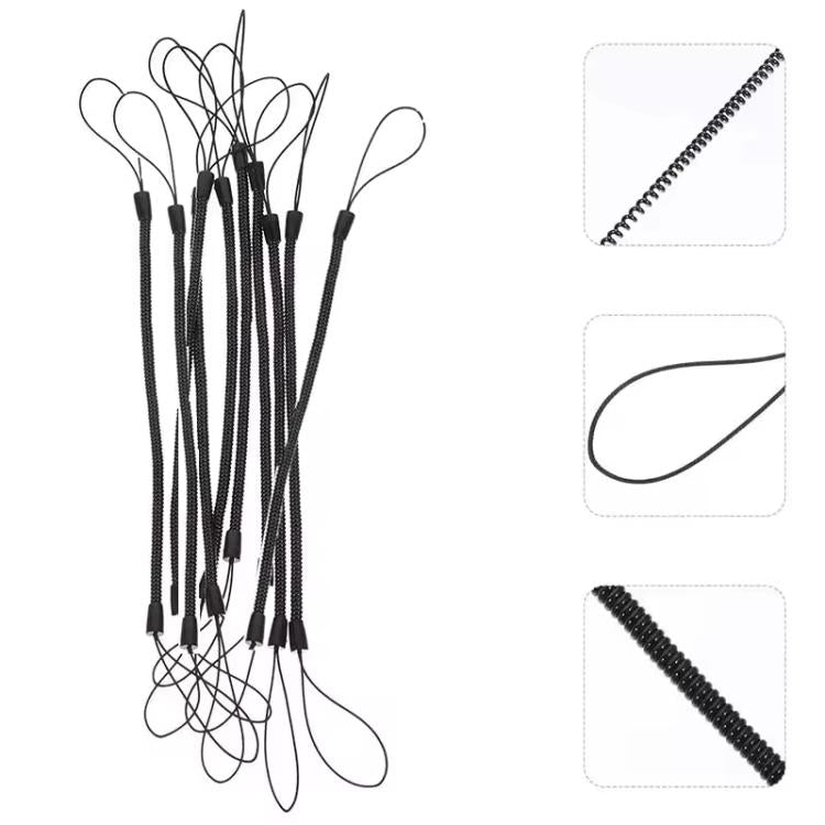 10pcs Stylus Bottle Opener Anti-Lost Retractable Spring Cord, Length: 17cm