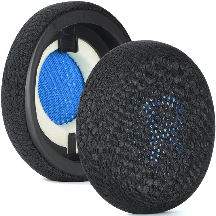1pair Replacement Ear Pads for Jabra Elite 45h / Evolve2 65 UC Bluetooth Headphones - Black