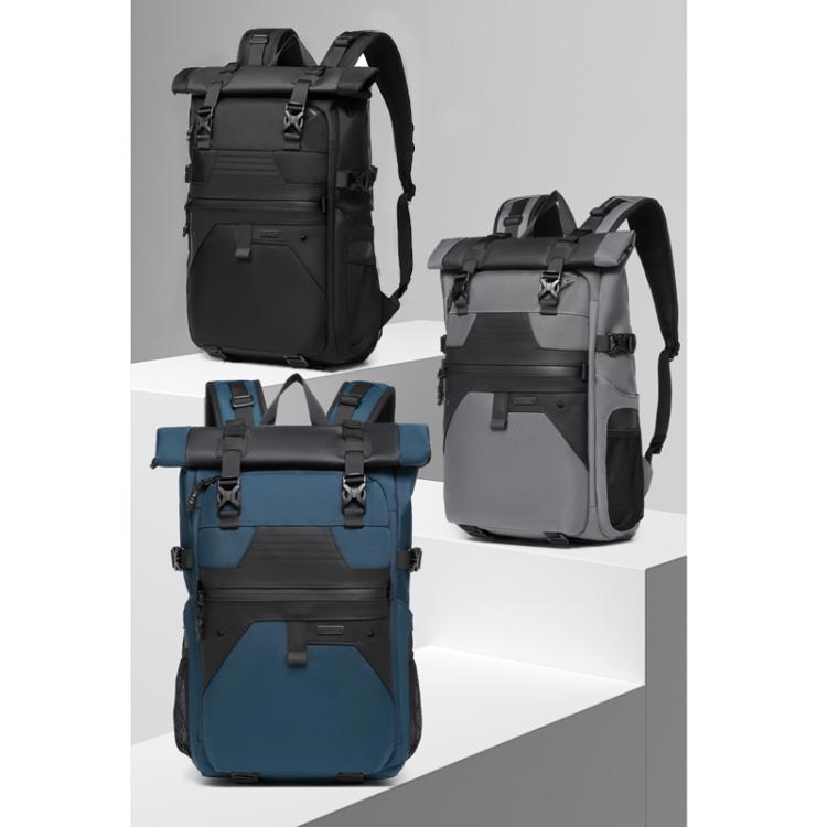OZUKO Large Capacity Waterproof Laptop Backpack for Commuters and Casual Use