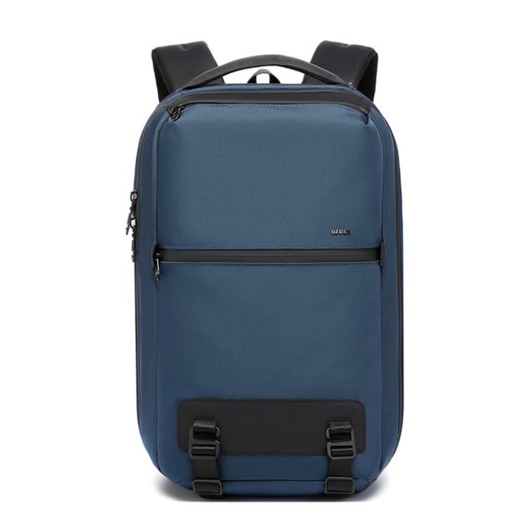 OZUKO Commuter Large-Capacity Waterproof Oxford Cloth Laptop Backpack